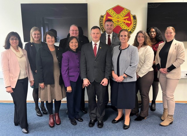 From left to right: Federica LeMauk, Amy Cates, Nicole Hatch, Philip Merchant, Maria Brown, Tommy Mize, Robert Goodenow, Kathryn Dunbar, Ann Mauro, Taylor Wilson, Britney Fischer