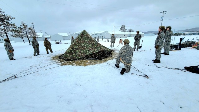 50 Airmen train in winter tactics, skills during January Cold-Weather Operations Course at Fort McCoy