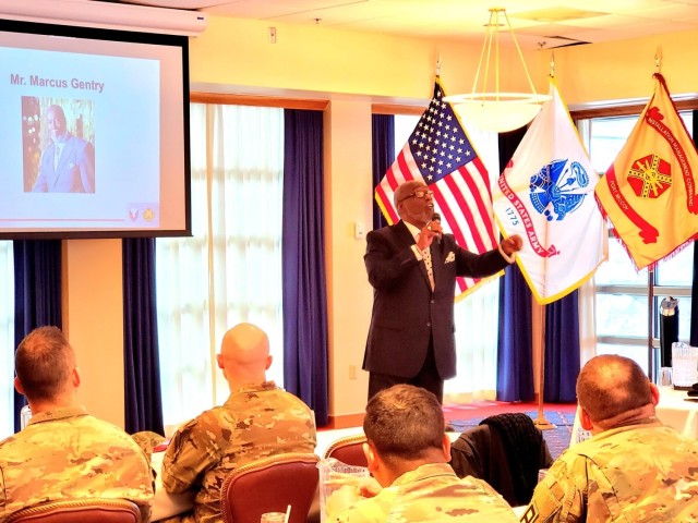 Speaker challenges all to remember principles of compassion, collaboration, courage during Fort McCoy’s 2023 MLK Jr. Day observance