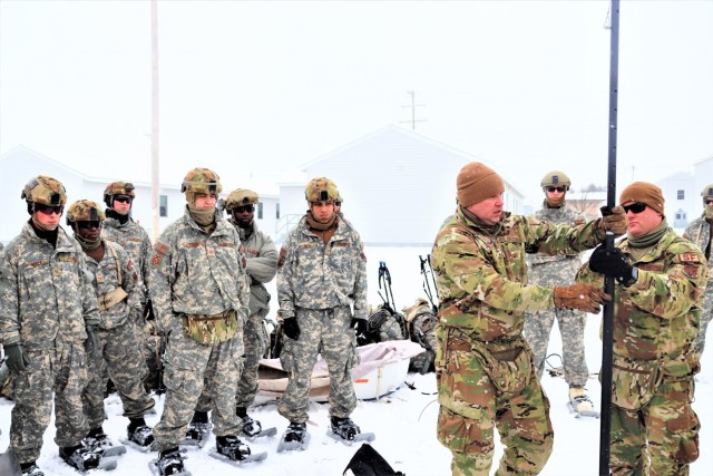 50 Airmen train in winter tactics, skills during January Cold-Weather Operations Course at Fort McCoy
