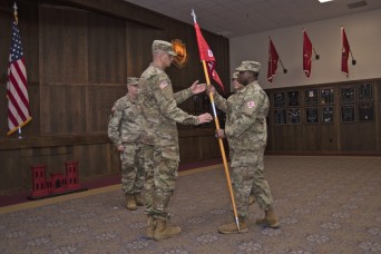 Army Prime Power School bids farewell to Verry, welcomes Cully during ceremony