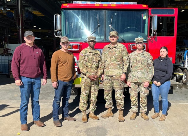 Depot introduces fire truck training for Soldiers