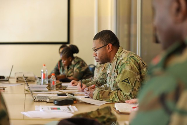 U.S. & Malawi Army Instructors Discuss NCO Development