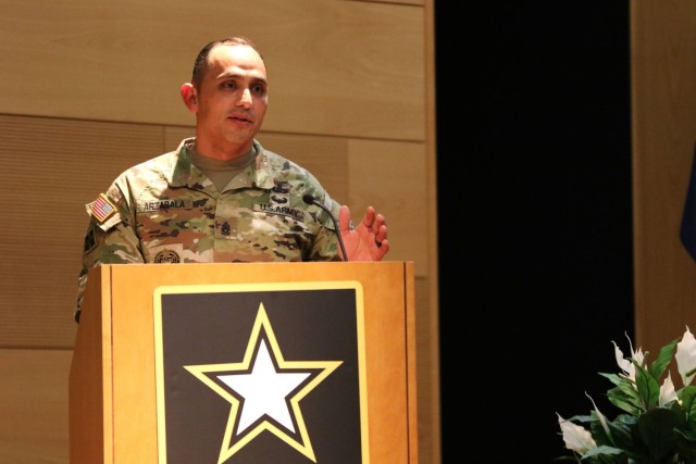 Command Sgt. Maj. Jorge Arzabala