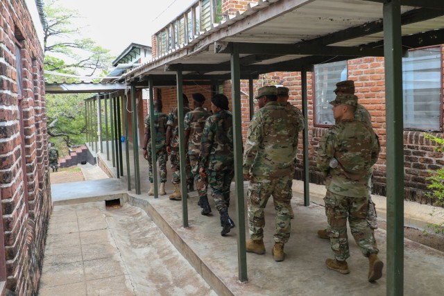 U.S. & Malawi Army Instructors Discuss NCO Development