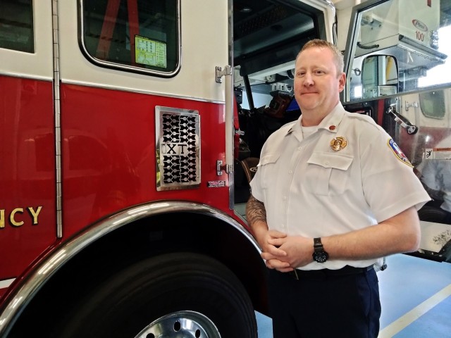 Fire chief enthusiastic about new position