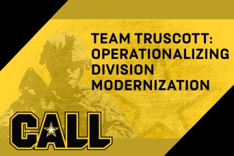 Team Truscott: Operationalizing Division Modernization