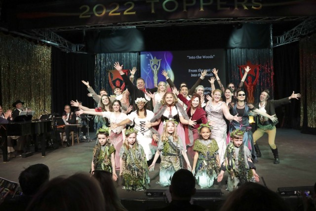 The cast of &#34;Into the Woods&#34; from KMC Onstage perform at the 2022 TOPPERs.