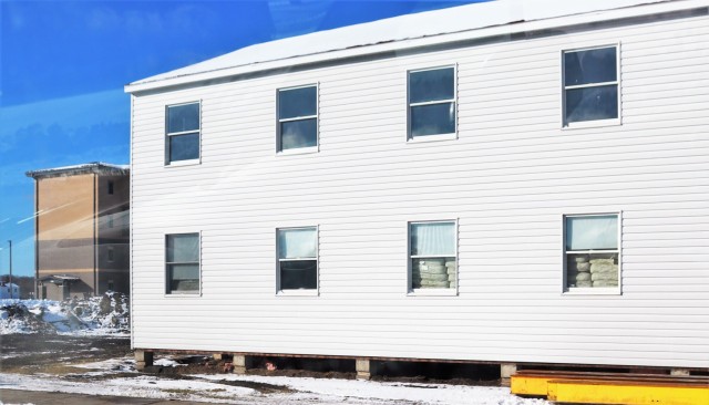 Contractors prepare to move buildings at Fort McCoy