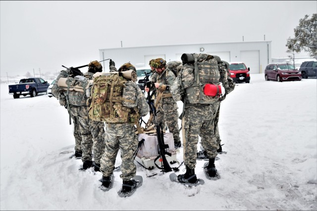 Airmen train in cold-weather tactics, skills at Fort McCoy