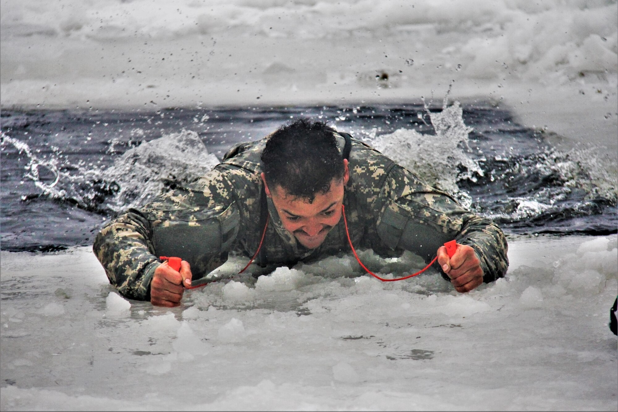 Photo Essay January 2023 coldwater immersion training up close at