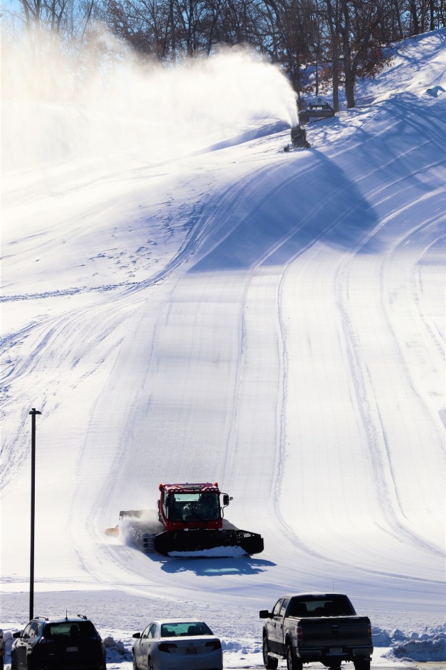 Whitetail Ridge Ski Area staff prepares area for operations