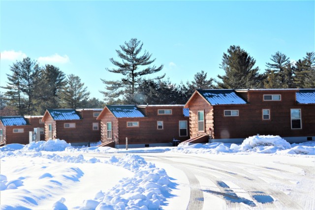 Cabins available year-round at Fort McCoy&#39;s Pine View Campground in Pine View Recreation Area
