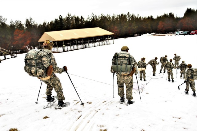 Airmen train in cold-weather operations, tactics, skills at Fort McCoy