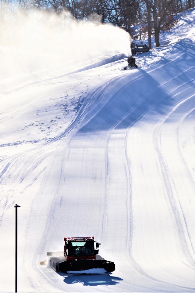 Whitetail Ridge Ski Area staff prepares area for operations