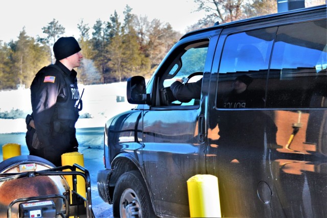 Cold temps won’t freeze Fort McCoy Police’s ability to serve, protect installation community