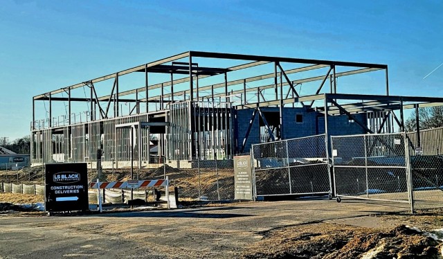 February 2023 construction operations of $11.96 million transient training brigade headquarters at Fort McCoy