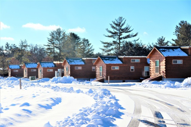 Cabins available year-round at Fort McCoy&#39;s Pine View Campground in Pine View Recreation Area