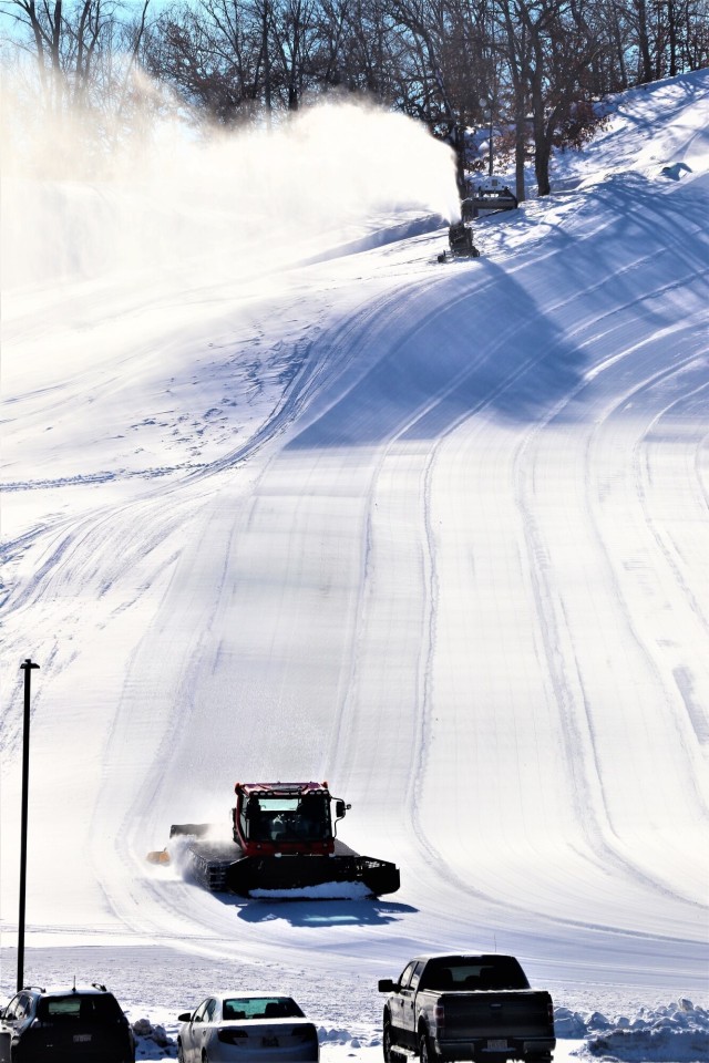 Whitetail Ridge Ski Area staff prepares area for operations