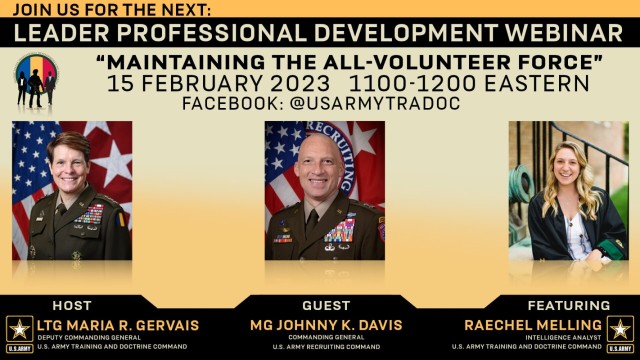 TRADOC LPD to discuss recruiting the next generation of Soldiers