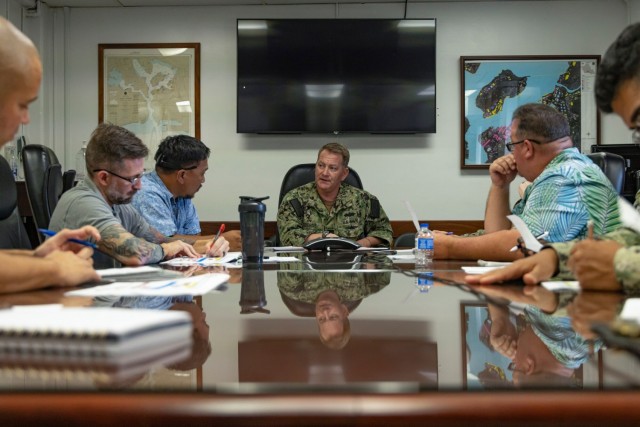 JTF-Red Hill Hosts Tabletop Communication Exercise