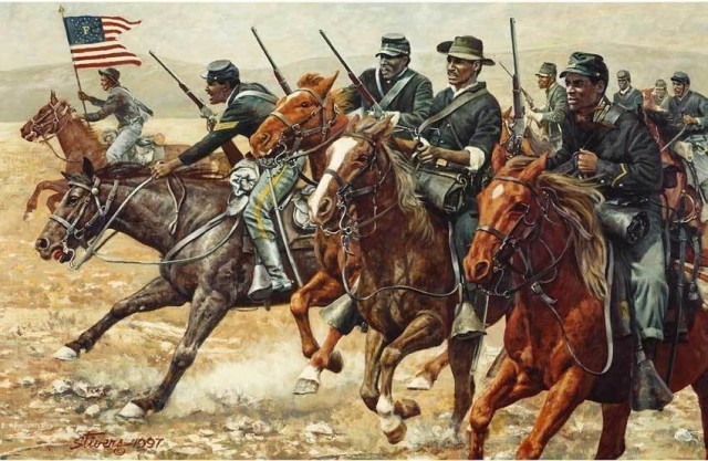 Cavalry Buffalo Soldiers