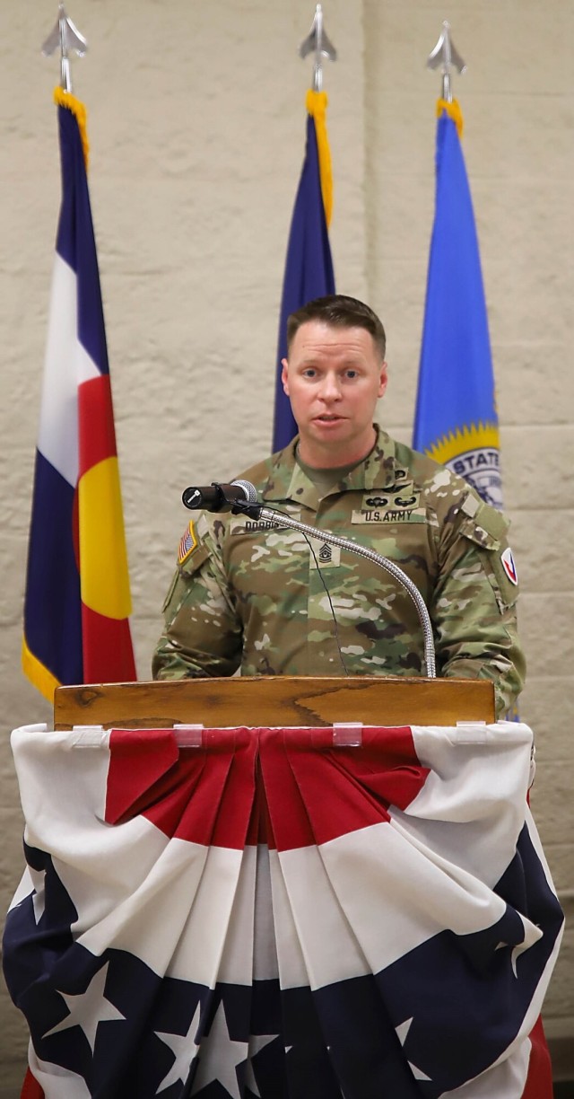 USAG-RIA bids farewell to senior enlisted command team member