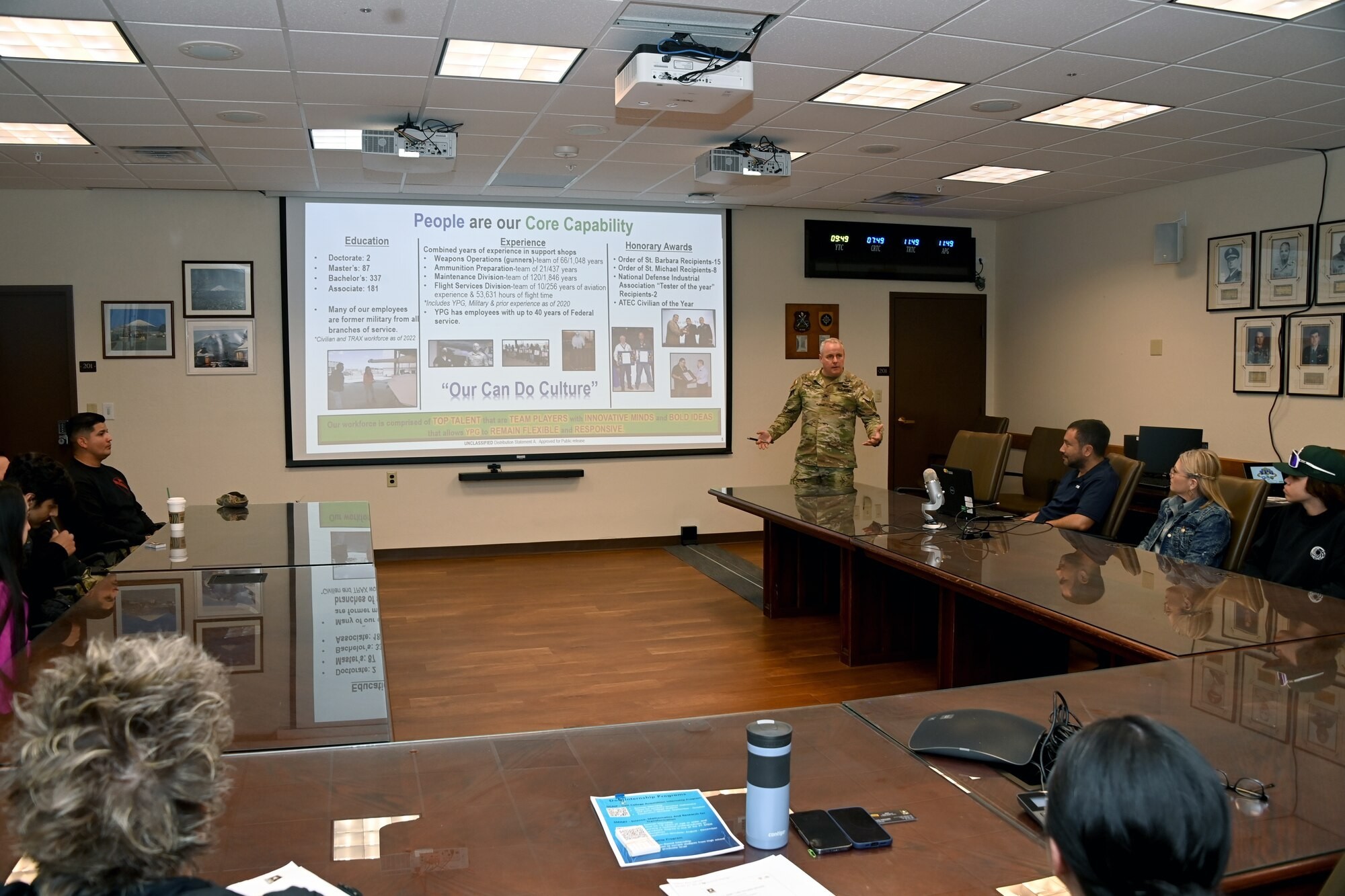 ArizonaWork’s Youth Services program visits U.S. Army Yuma Proving