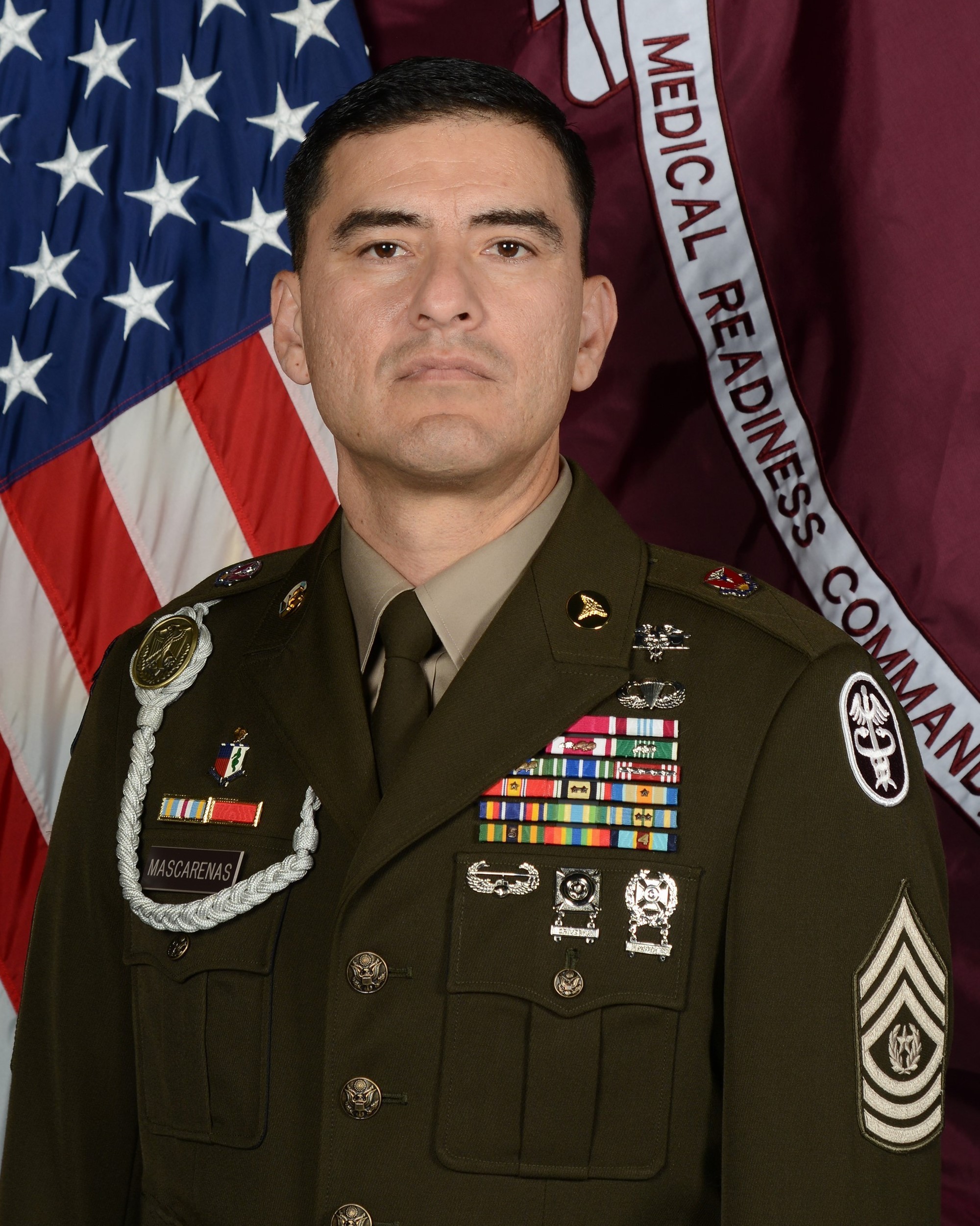 Command Sgt. Maj. Omar Mascarenas