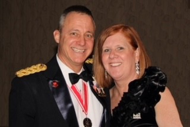 Cox credits the support of his family and close friends – including his wife – with helping him achieve success in the Army.