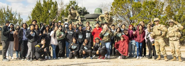 JROTC Cadets receive the &#34;First Team&#34; experience