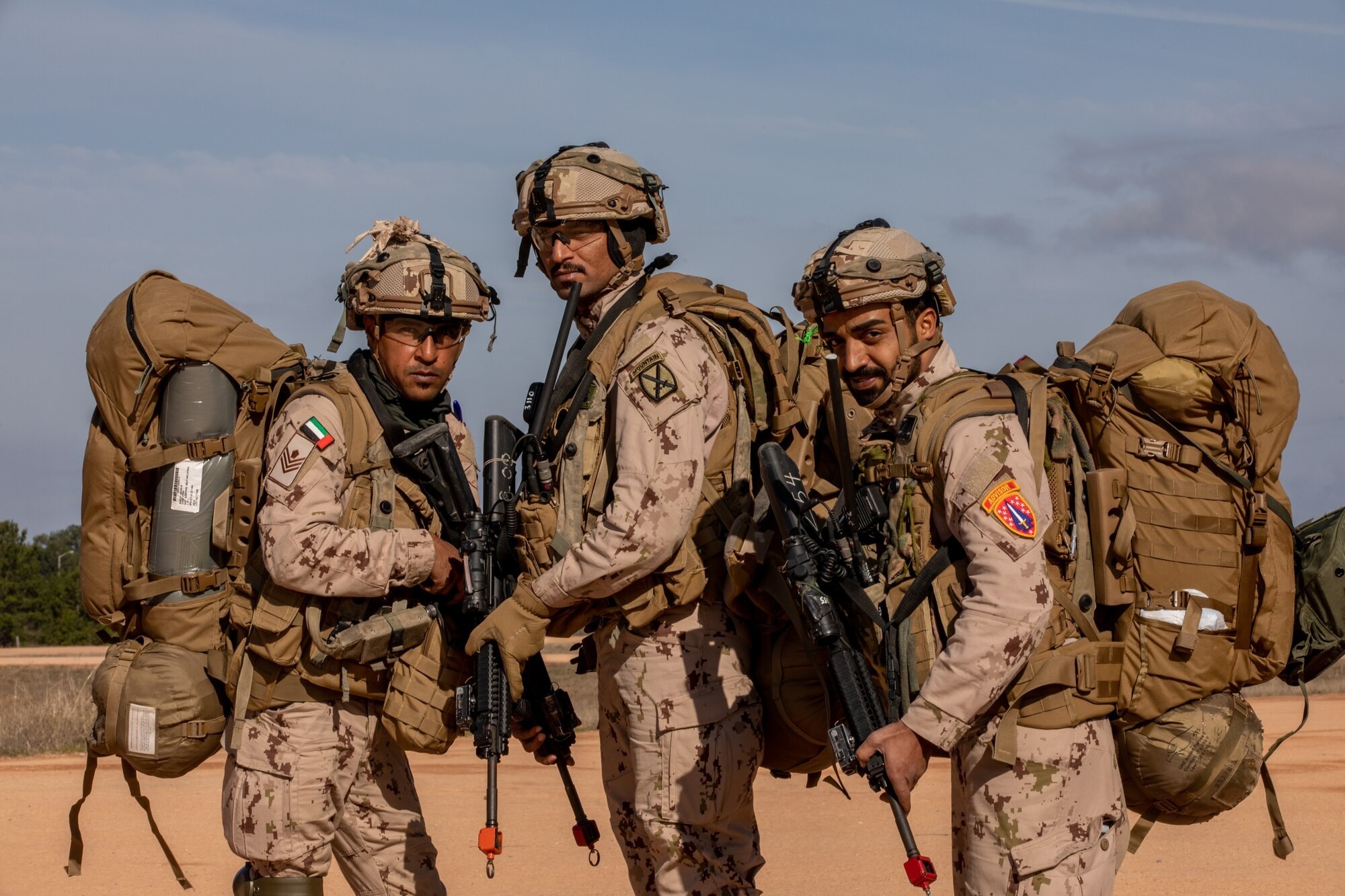 US And UAE Soldiers Train Together At Joint Readiness Training Center 