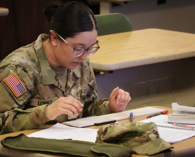 Trainee finally being able to continue her Army training in Advance Individual Training after suffering catastrophic injury and preserving through rehabilitation.