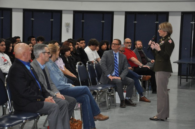 LA District LEADS the way with West Point cadets