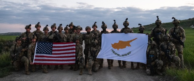 Able Company Paratroopers Conduct Squad Training with Cypriot Troops