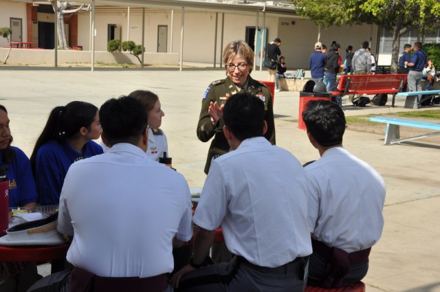 LA District LEADS the way with West Point cadets