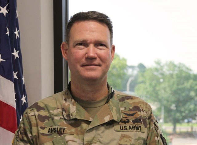 Col. Steven Ansley is retiring after 32 years of military service to his country. 