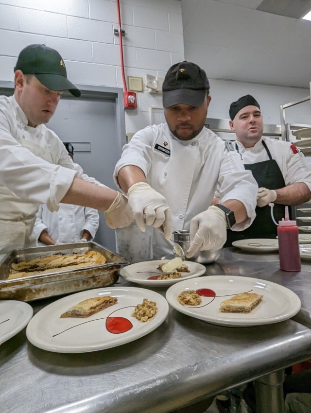 Fort Drum chefs turn field cooking into fine dining