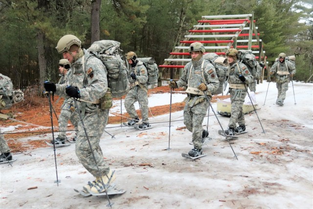 Airmen train in cold-weather operations, tactics, skills at Fort McCoy