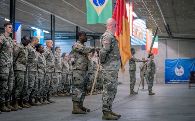 678th and 174th Air Defense Artillery Brigade Transfer of Authority Ceremony