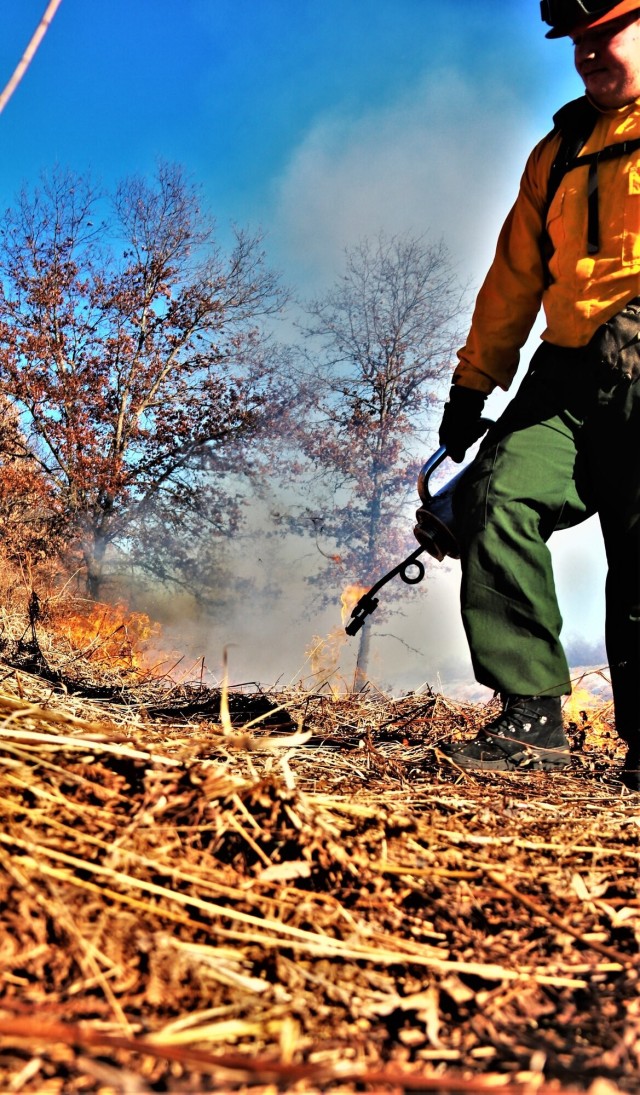 Fort McCoy holds 2023’s first prescribed burn at installation