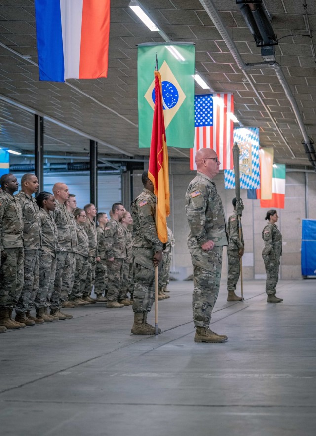 678th and 174th Air Defense Artillery Brigade Transfer of Authority Ceremony