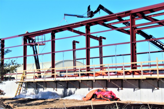 Construction underway for new C-17 load trainer facility at Fort McCoy&#39;s Young Air Assault Strip