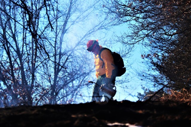 Fort McCoy holds 2023’s first prescribed burn at installation