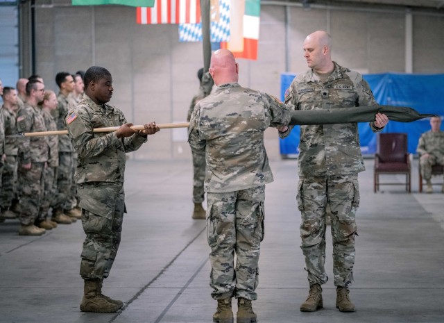 678th and 174th Air Defense Artillery Brigade Transfer of Authority Ceremony