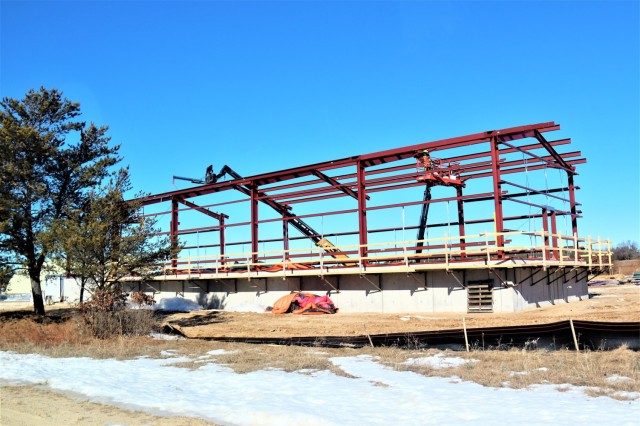 Construction underway for new C-17 load trainer facility at Fort McCoy&#39;s Young Air Assault Strip