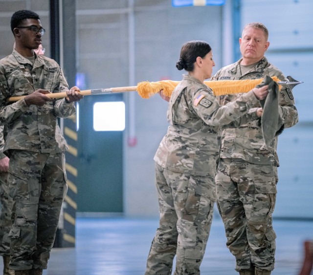 678th and 174th Air Defense Artillery Brigade Transfer of Authority Ceremony