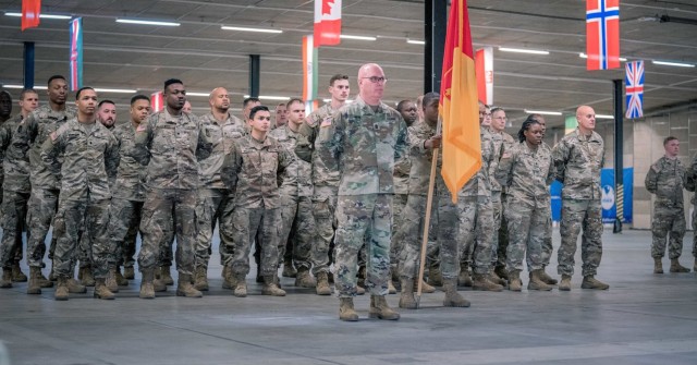 678th and 174th Air Defense Artillery Brigade Transfer of Authority Ceremony