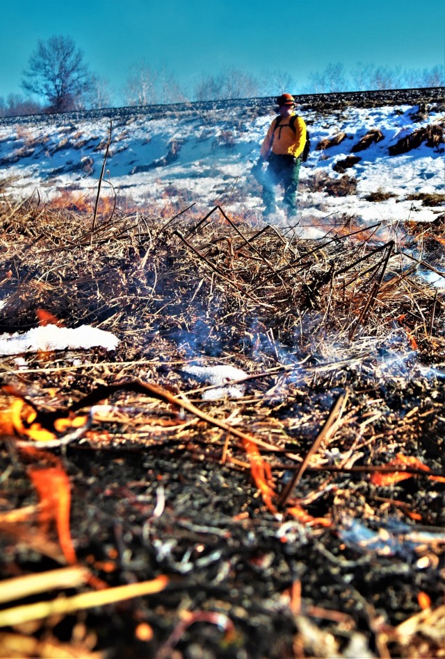 Fort McCoy holds 2023’s first prescribed burn at installation