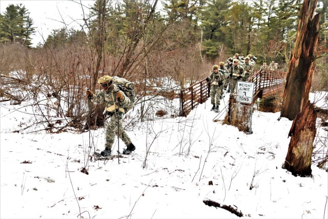 Airmen train in cold-weather operations, tactics, skills at Fort McCoy